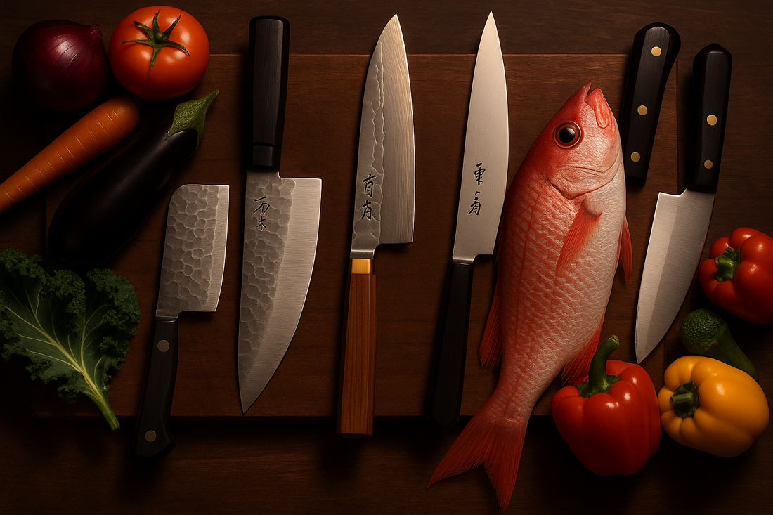 Essential Japanese Chef Knife Types: A Guide to Choosing the Best
