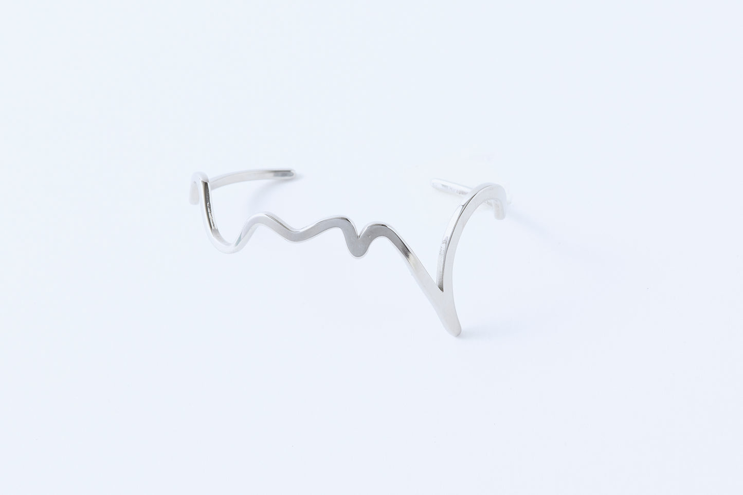 Kokoro Bangle Small Silver
