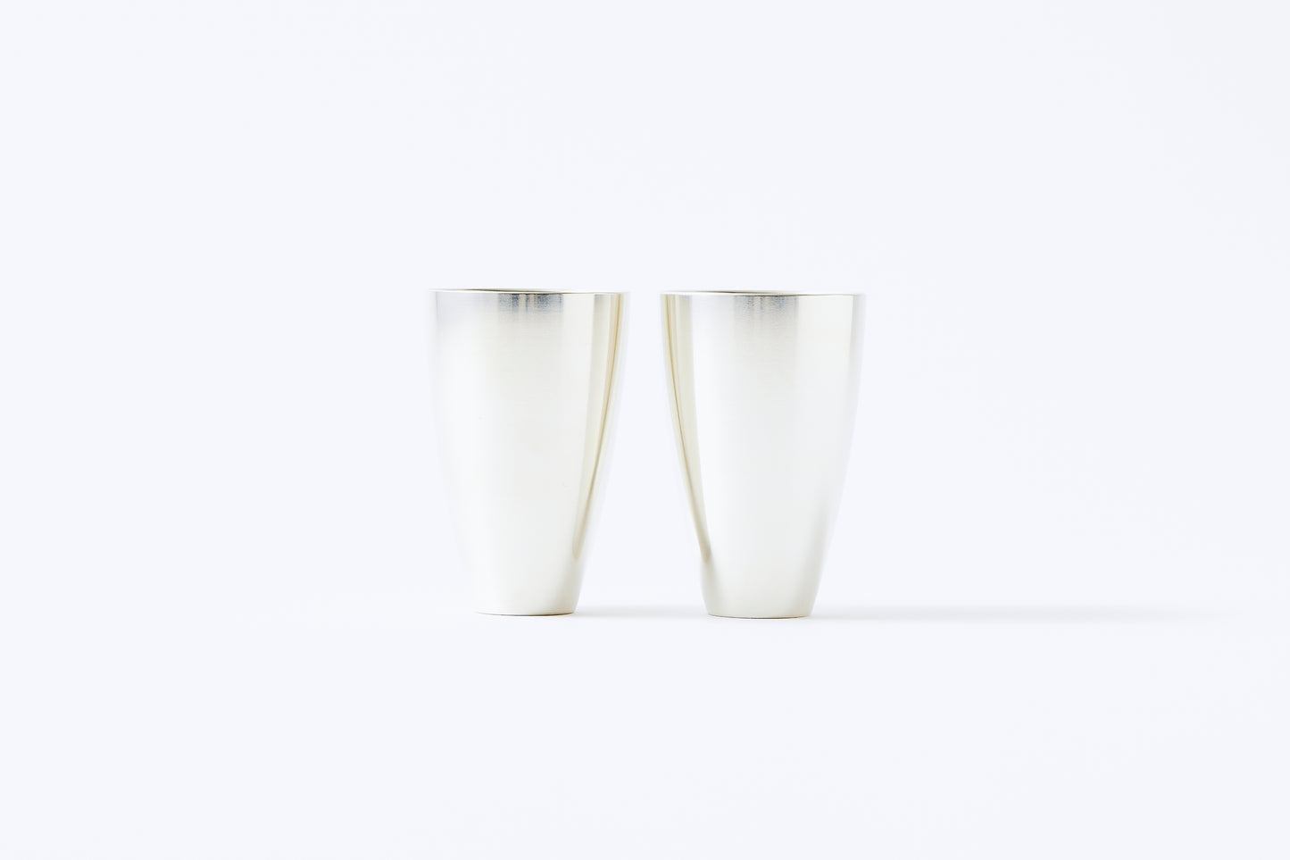 gekka Tin Sake Cup Set (For Warmed Sake)