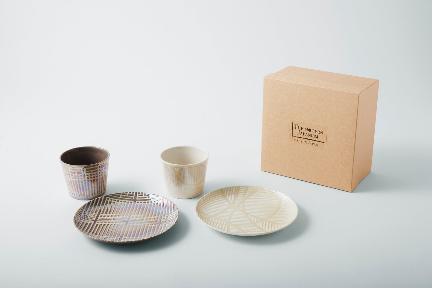 Syoji Cup & Plate Set