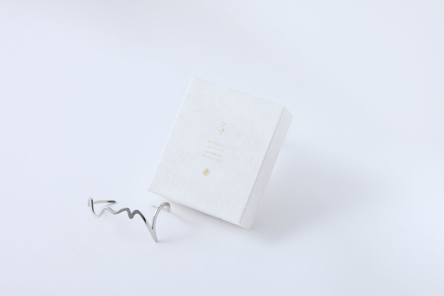 Kokoro Bangle Small Silver