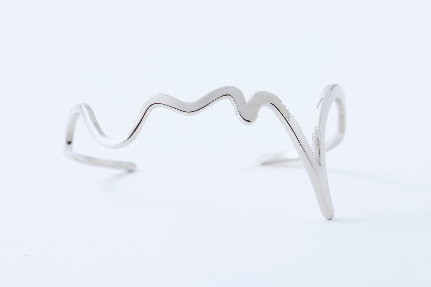 Kokoro Bangle Small Silver