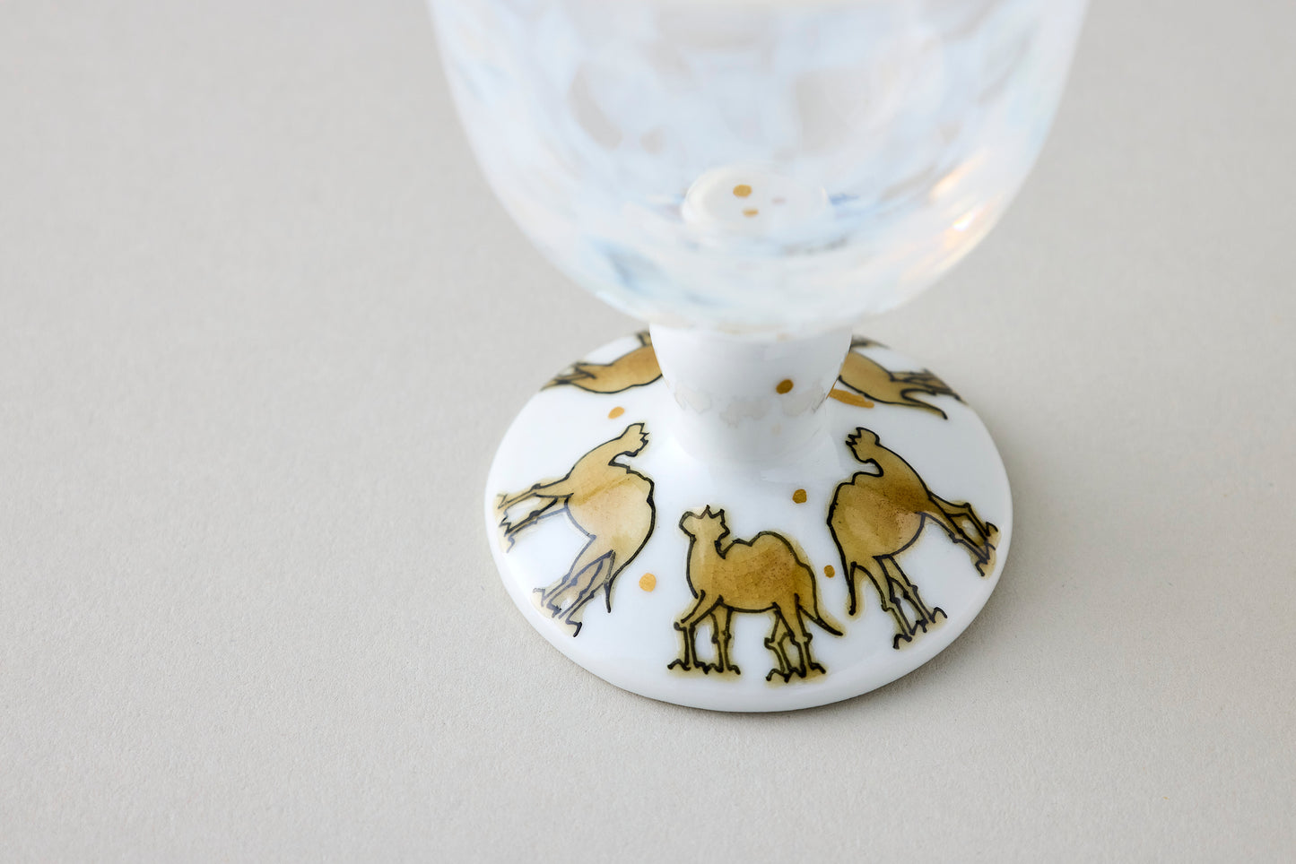 Cold Sake Glass (Opal) - Moonlit Camel