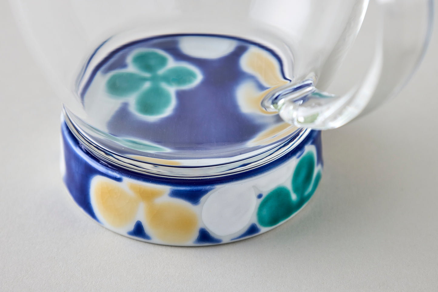 Barrel Mug-  Clover Blue