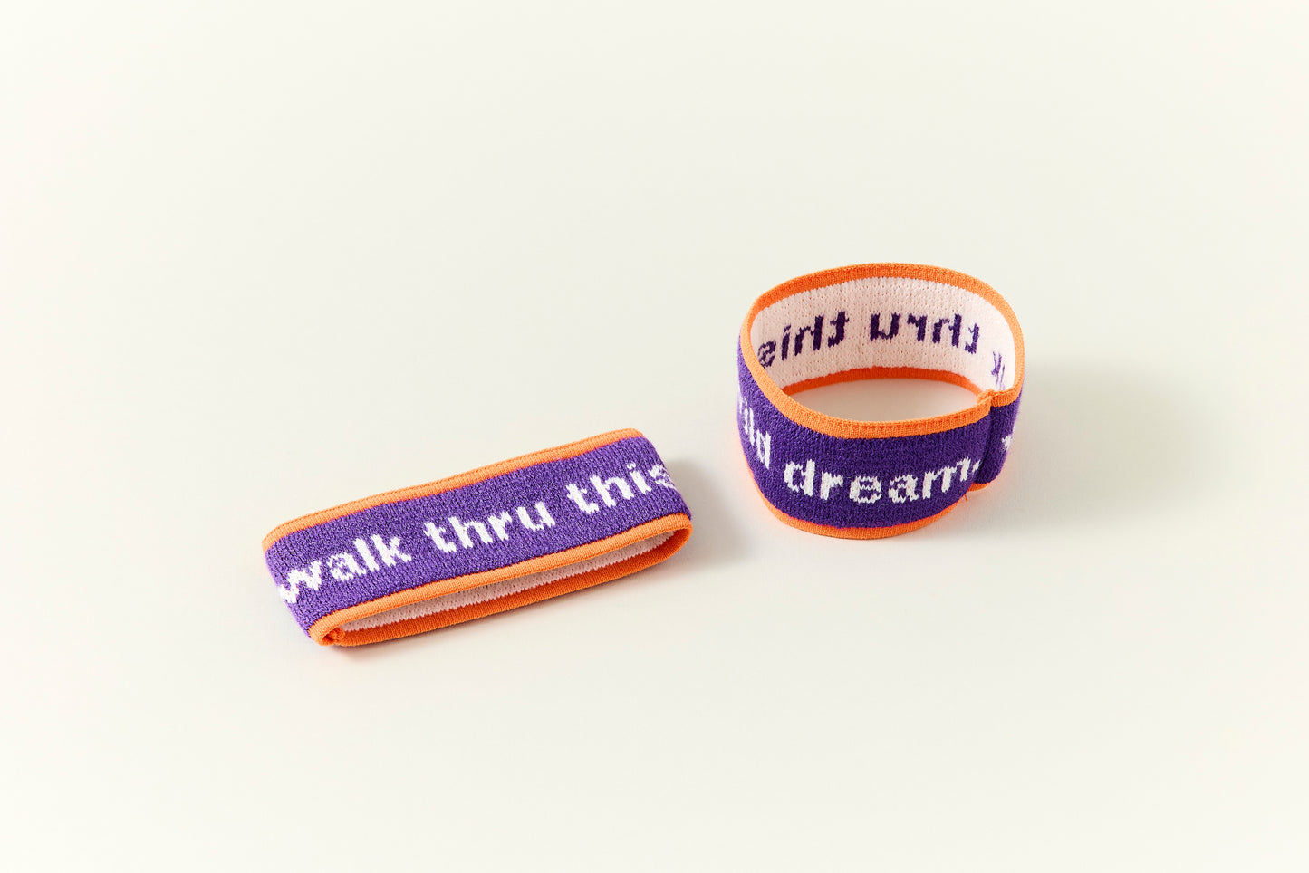 ankle bands / walk through this wild dream.