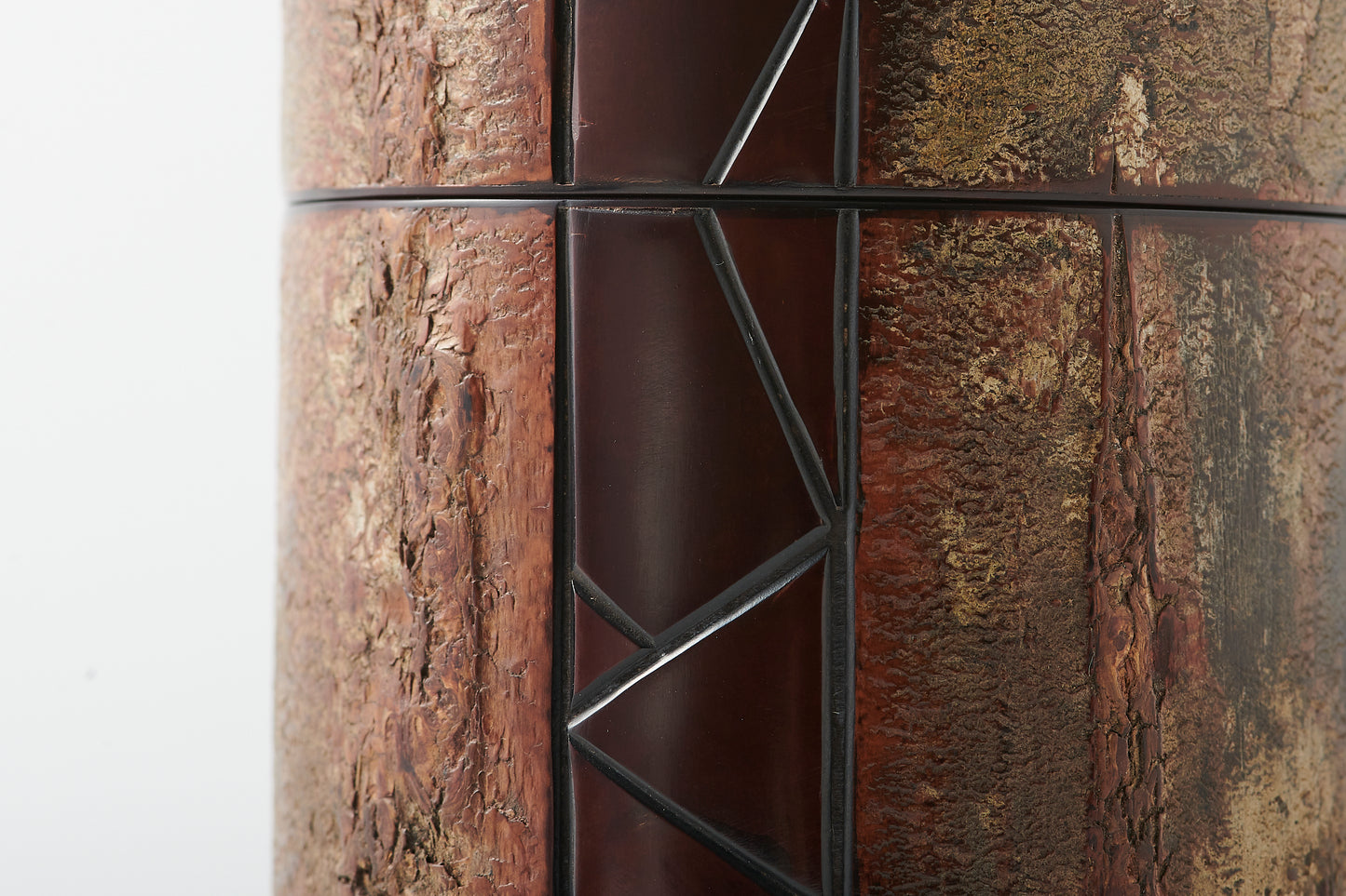 Tea Canister Oyama Sakura by Keitaro Arakawa
