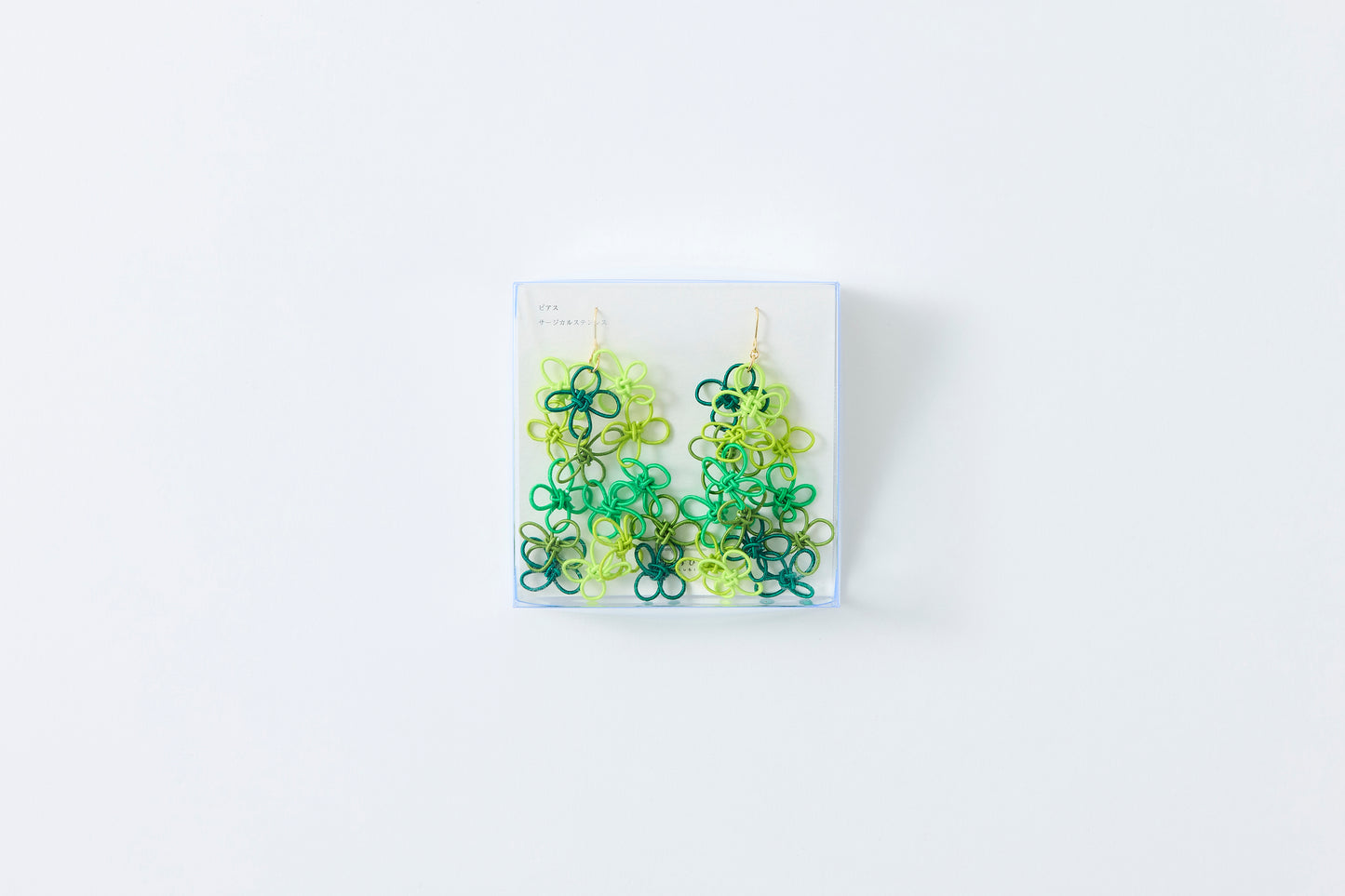 Flower Garden | Hook Pierced Earrings - Forest Breeze