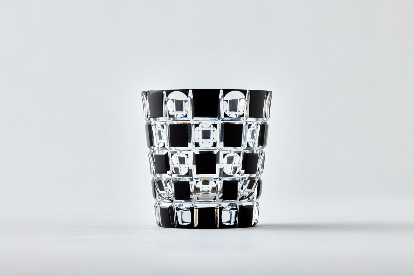 Edokiriko – Tamaichimatsu "玉市松" Old Fashioned Mini Glass