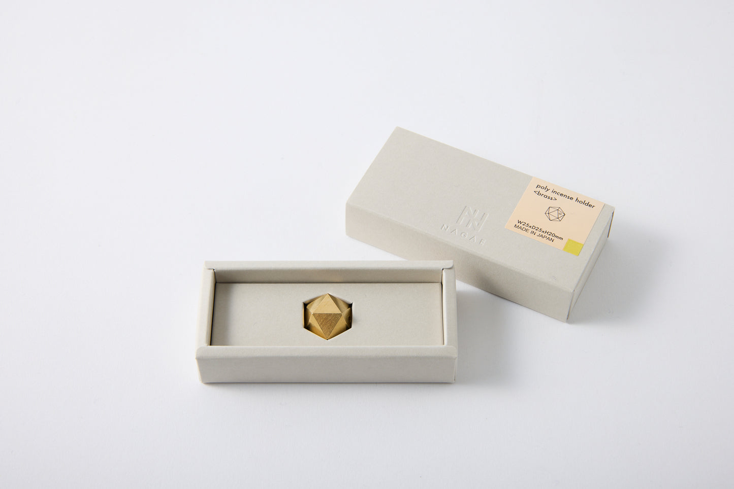 poly incense holder <brass>