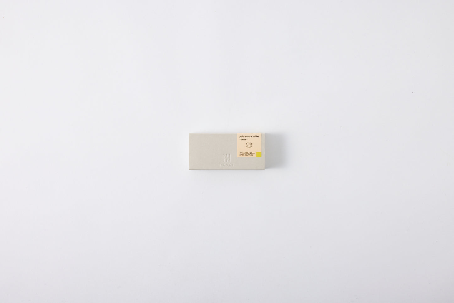 poly incense holder <brass>