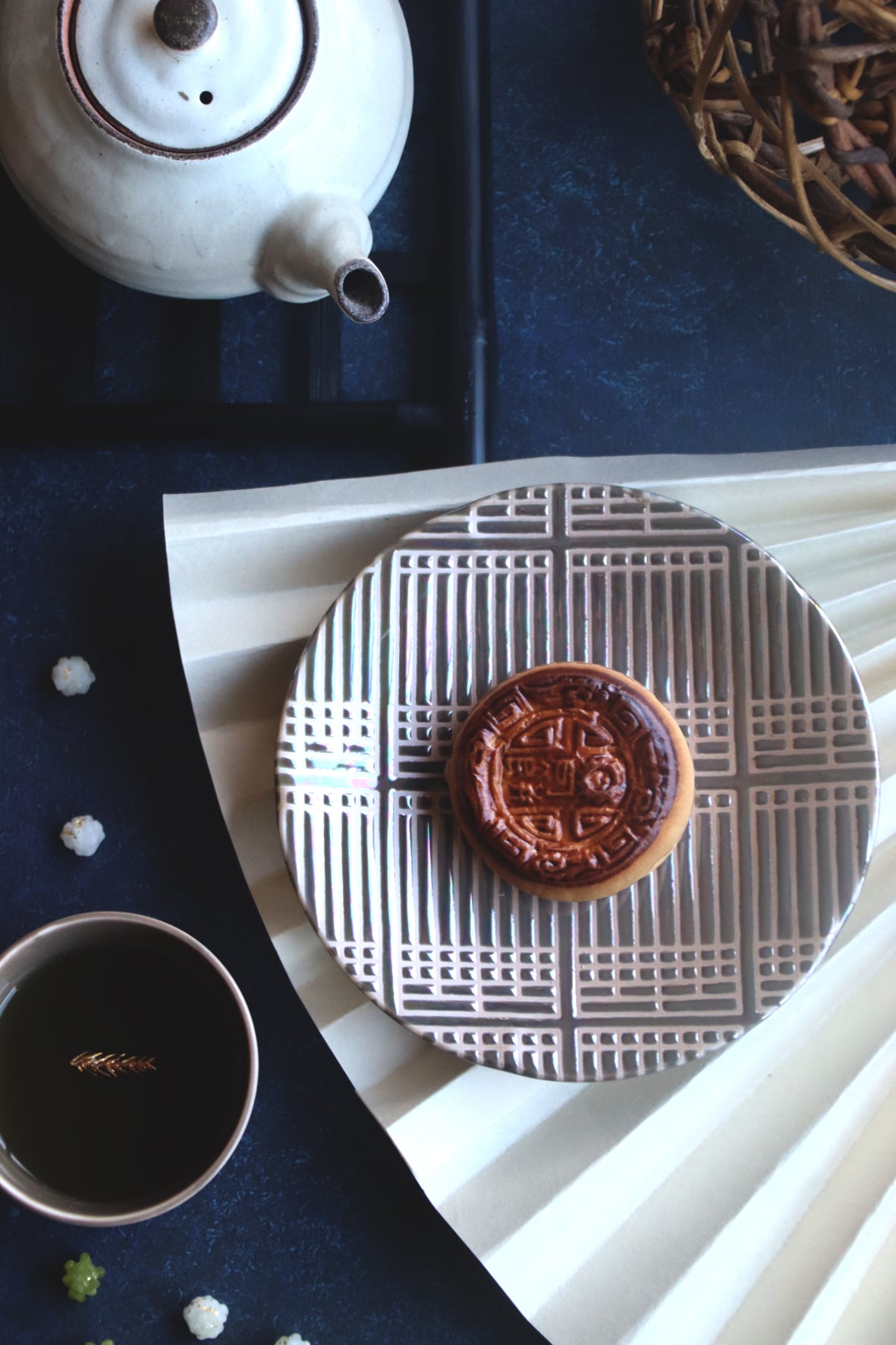 Syoji Cup & Plate Set