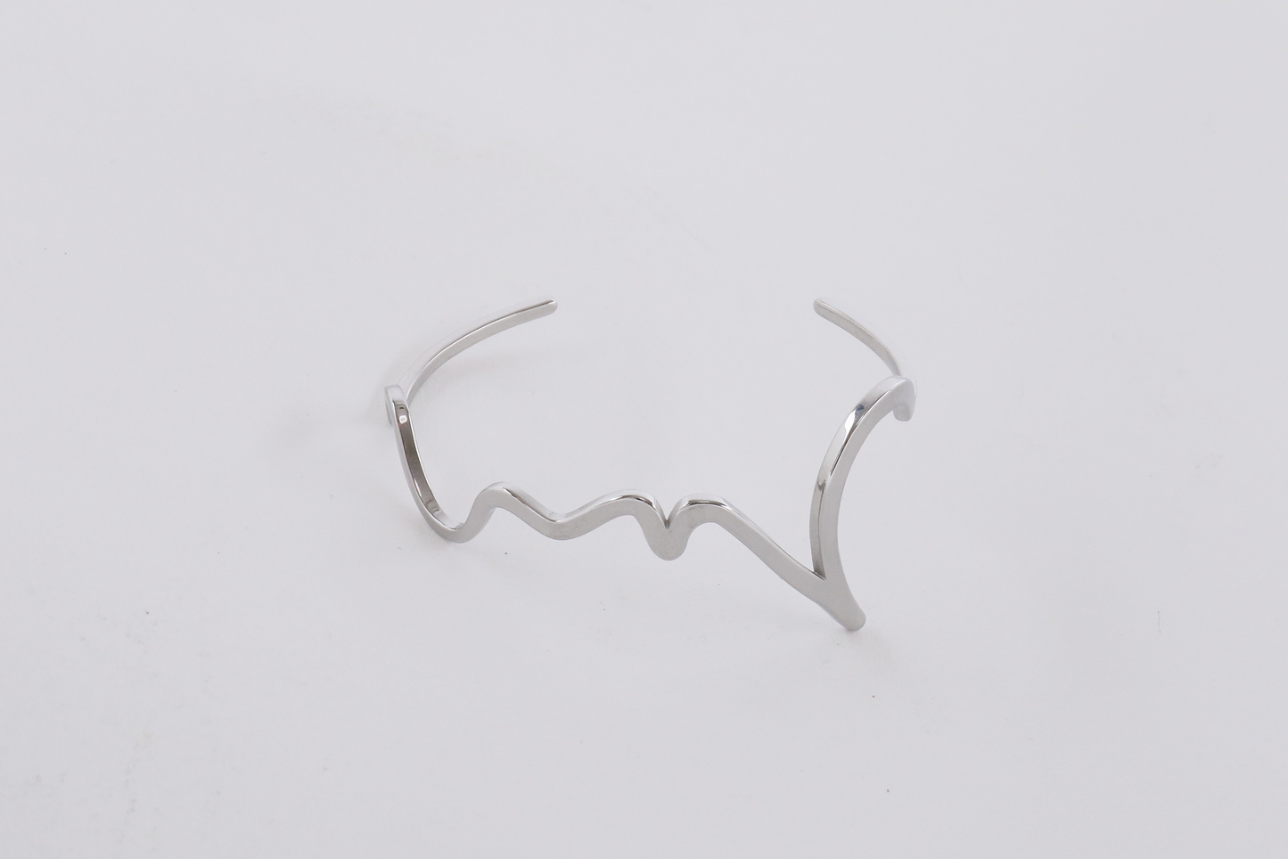 Kokoro Bangle Small Silver