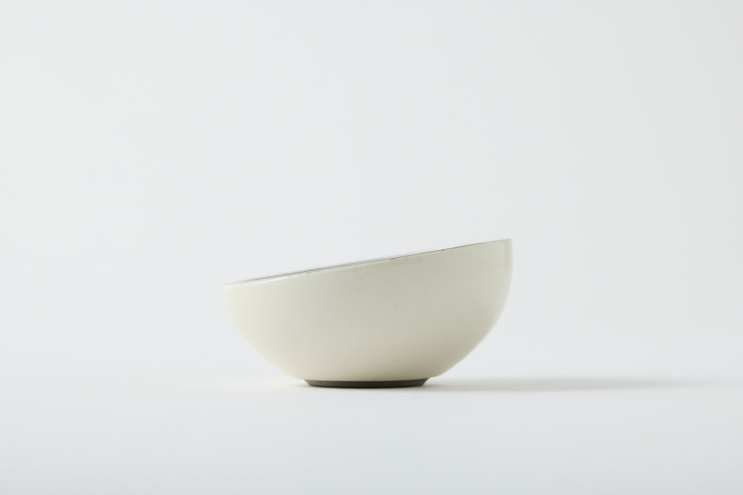 Utage Small Bowl, Round, White & Silver