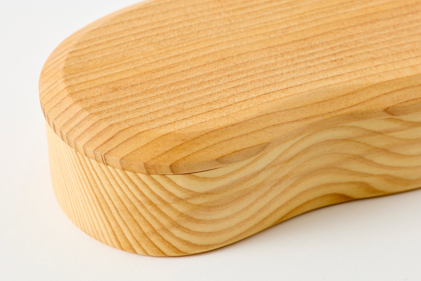 Clear Fava Bean-Shaped Lunch Box