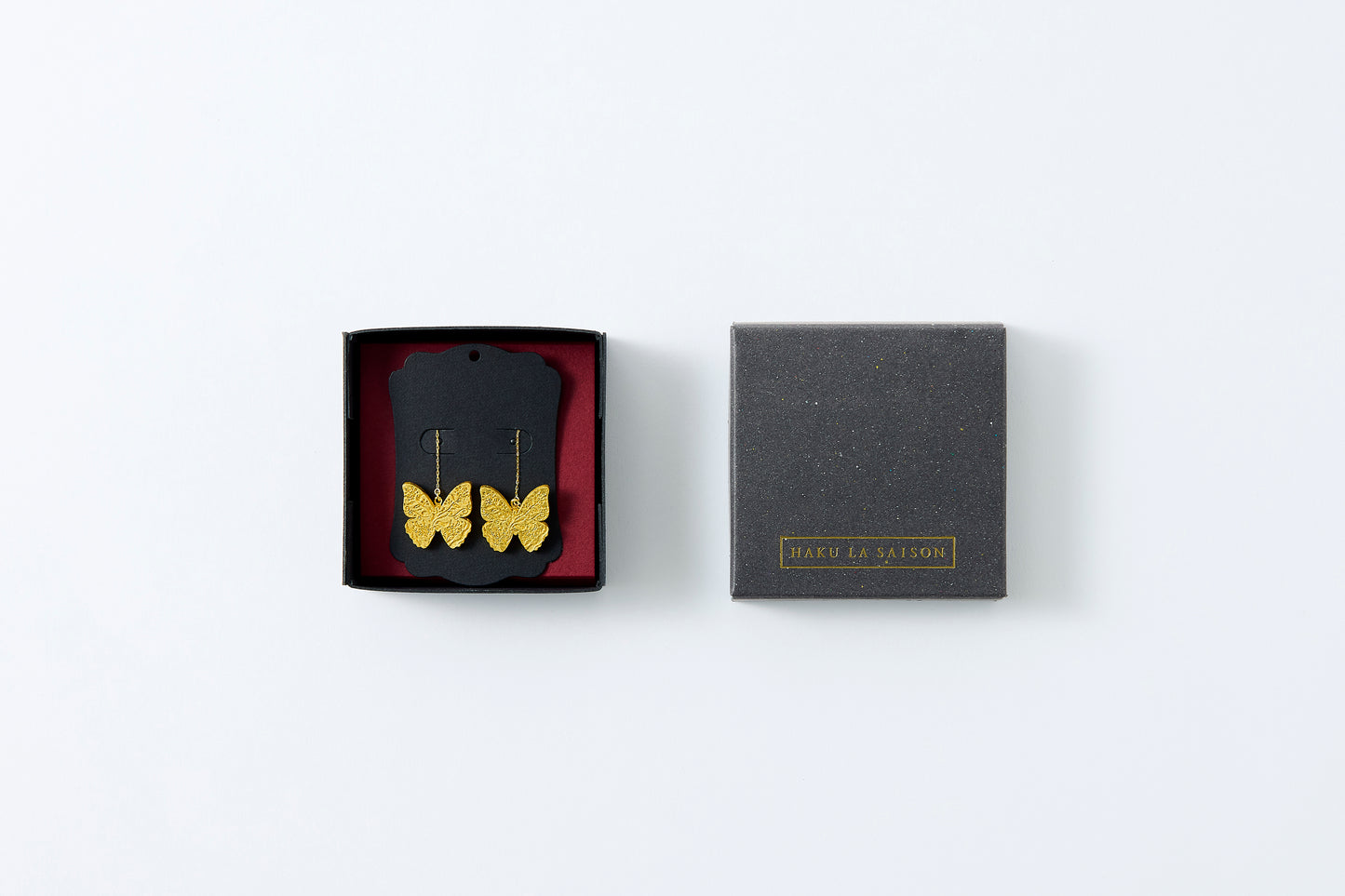 HAKUCESSORY Earrings Good Luck Gold