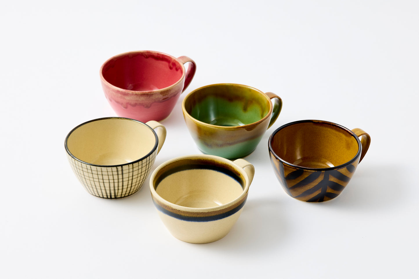 FD Edge Glaze Drip Soup Mug Hasami Porcelain