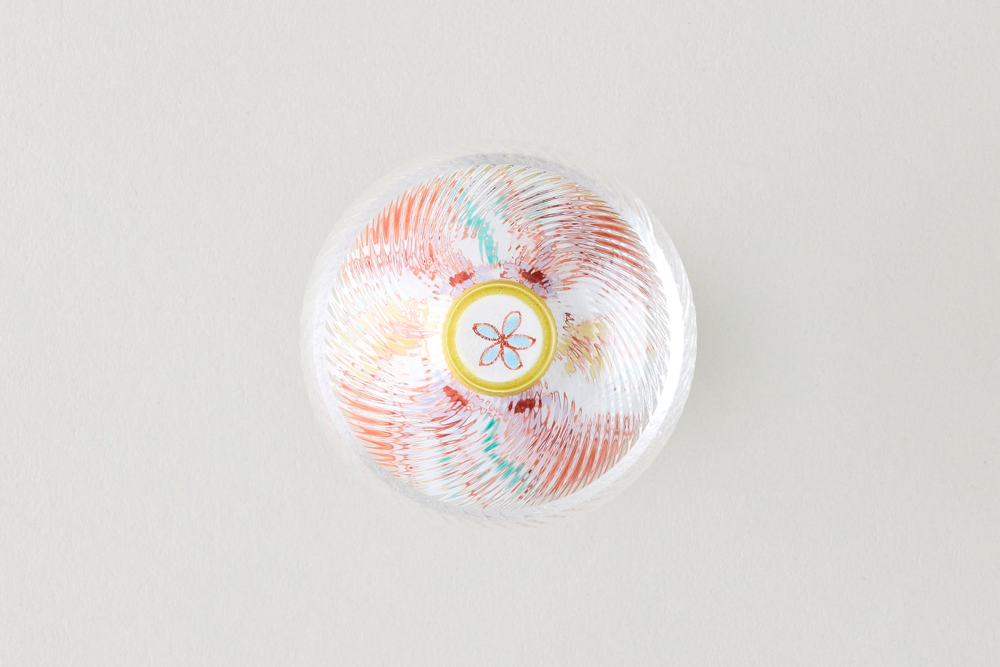 Bajo Glass (Diagonal Cut) - Flower