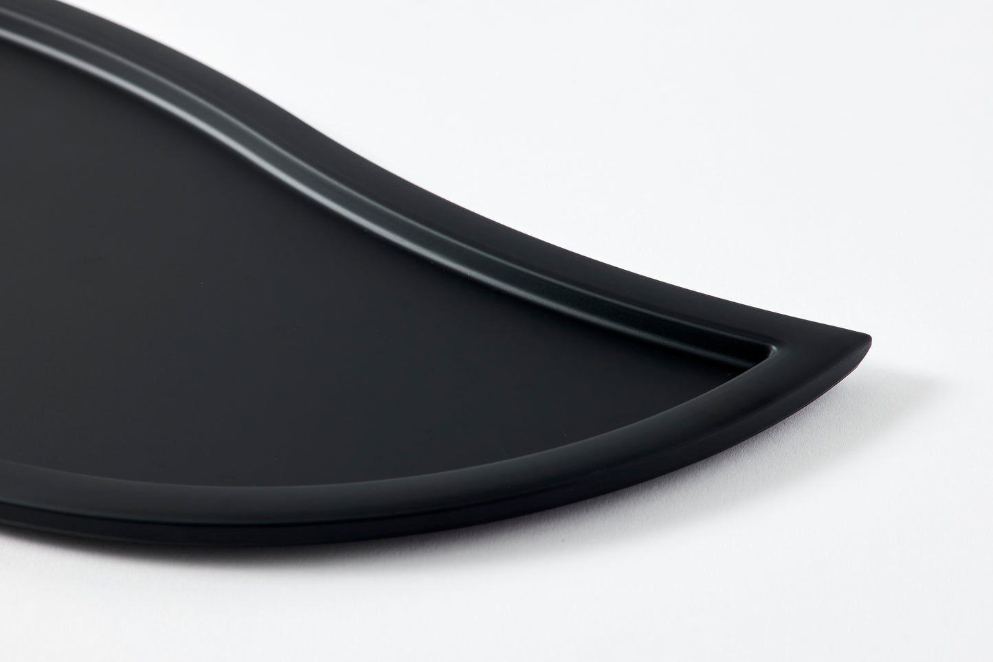 couple plate / matte black