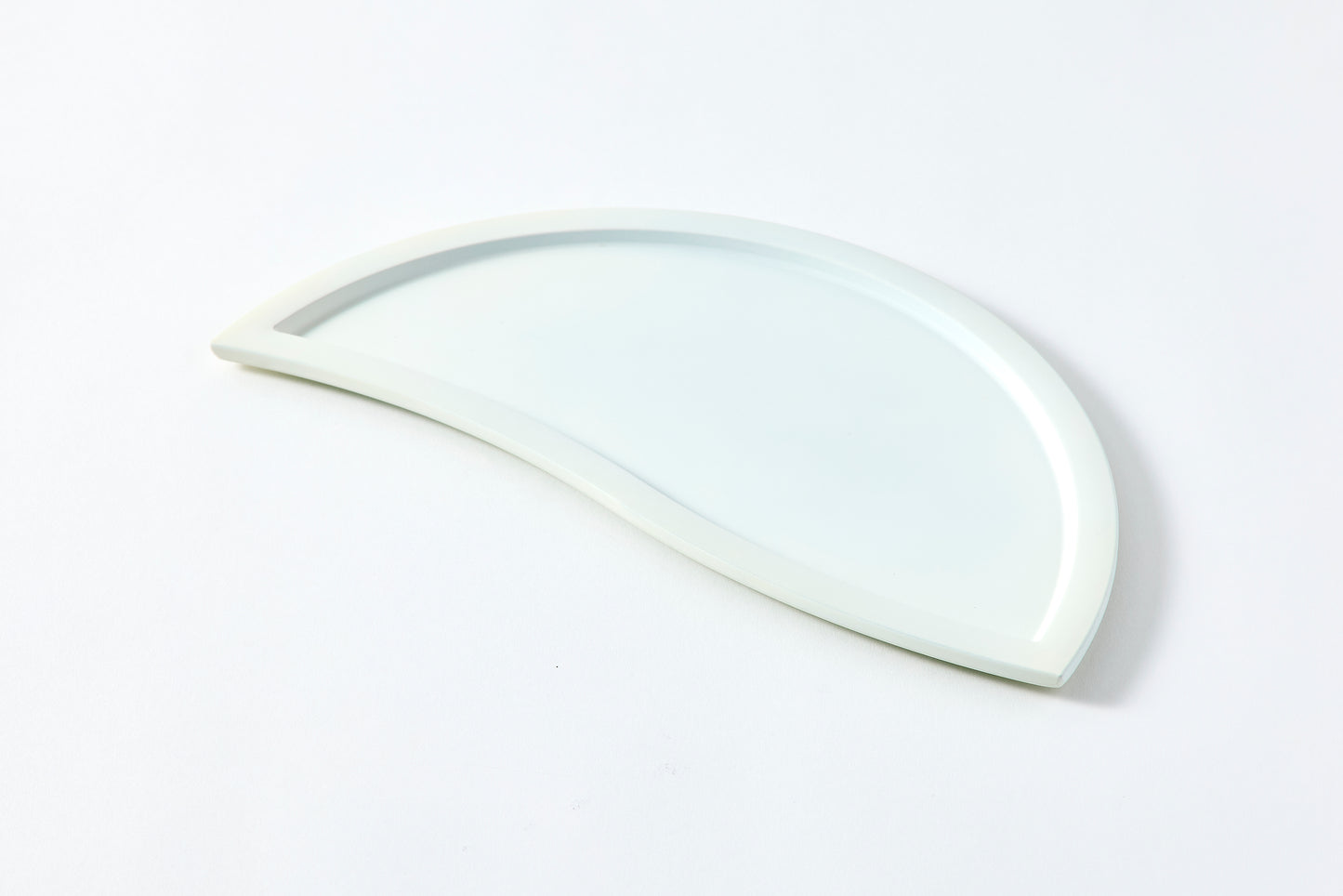 couple plate / matte white