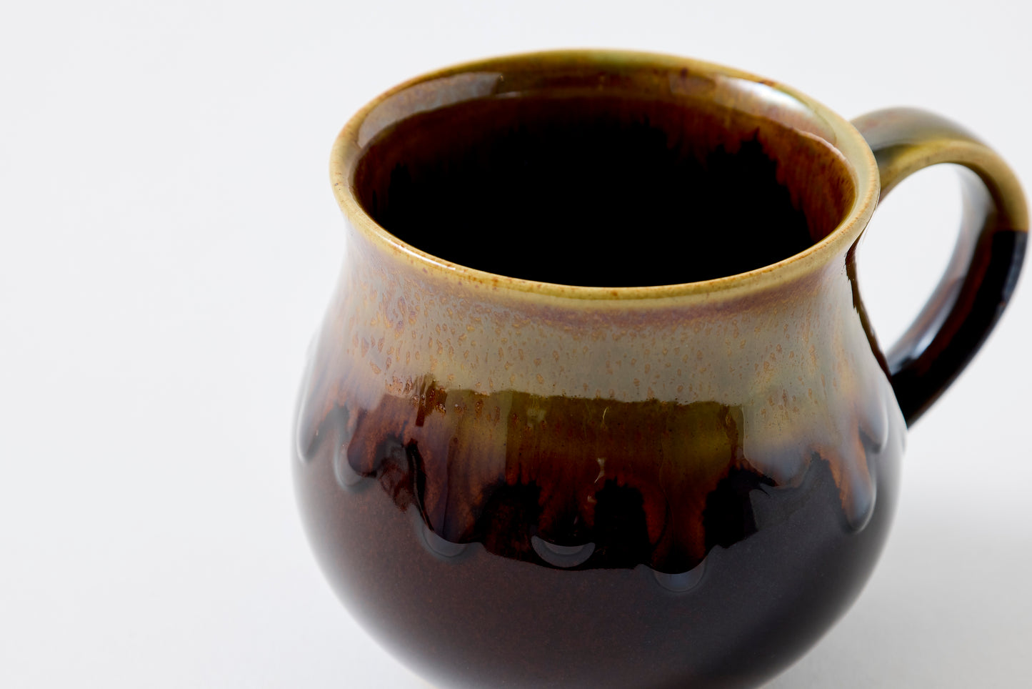Amber Oribe Drip Glaze Aroma Mug Hasami Porcelain