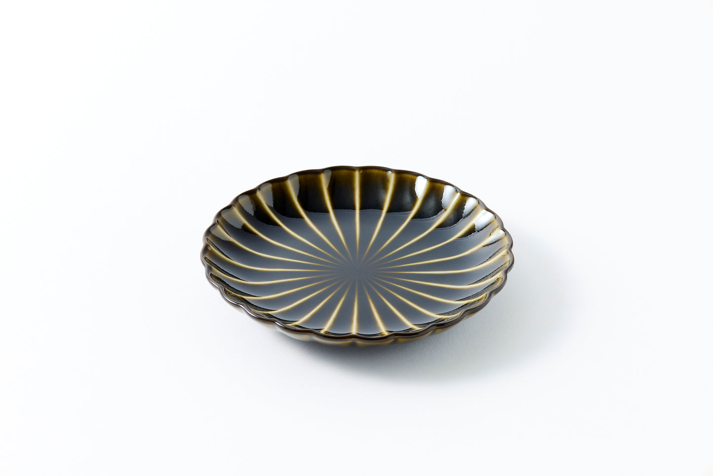5-inch Plate Rikyu Green