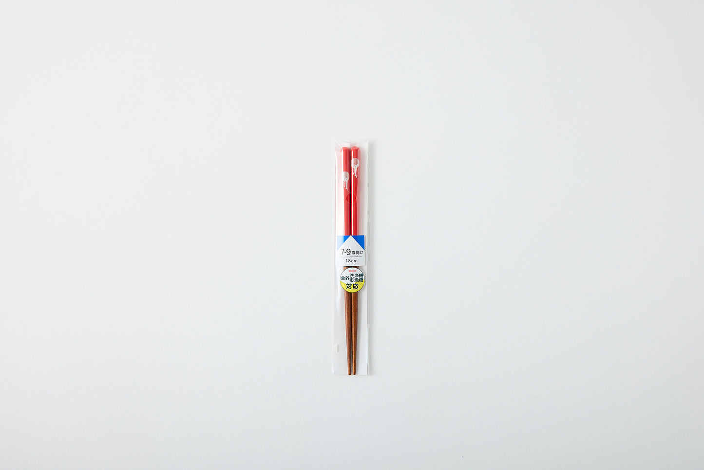 Dishwasher-Safe Moon Rabbit Chopsticks Red 18cm