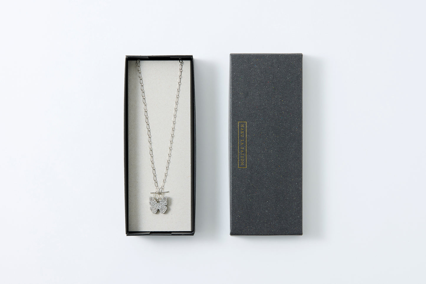 HAKUCESSORY Necklace Good Luck Platinum