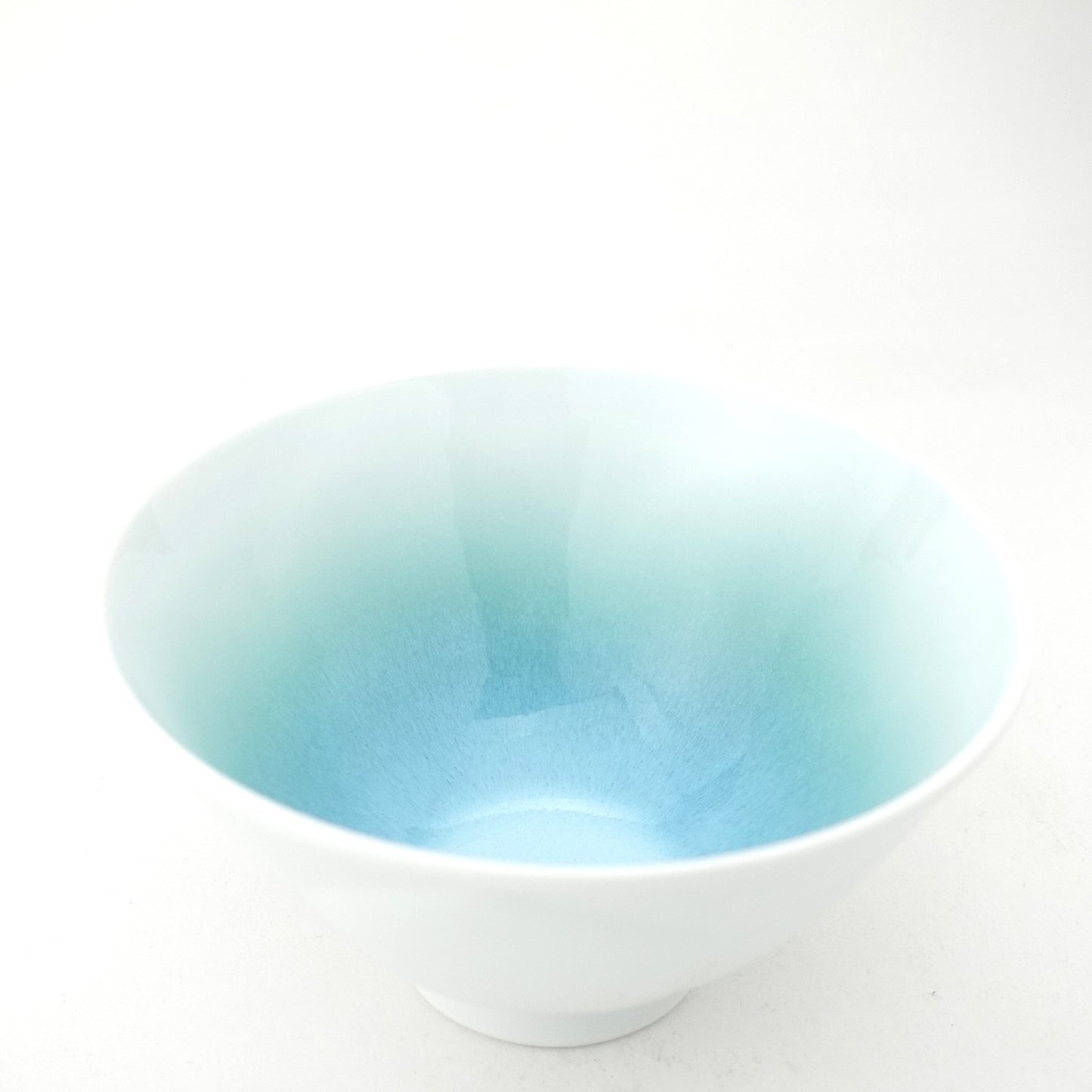 WANOKA Flower-Shaped Rice Bowl GR Arita Porcelain