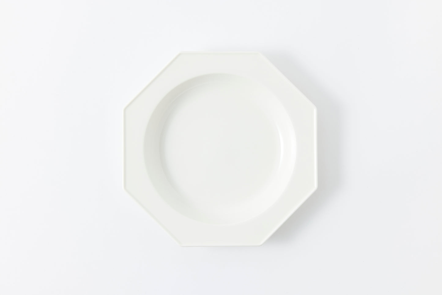 Domino de dish. Octagon Plate White