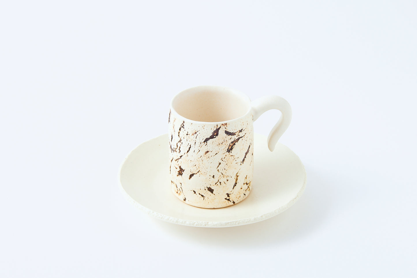 Coffee Cup & Saucer (White)