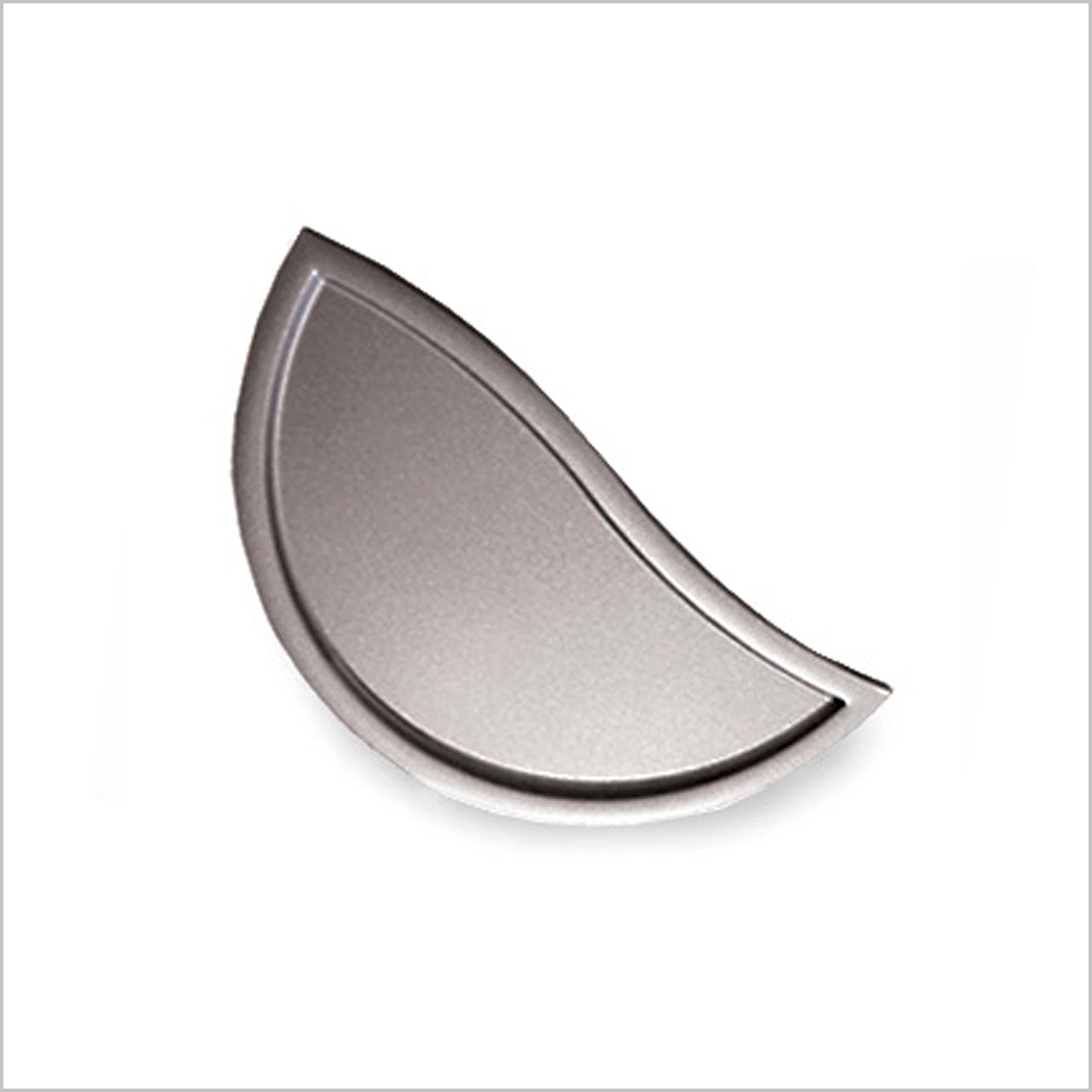 couple plate / silver metallic