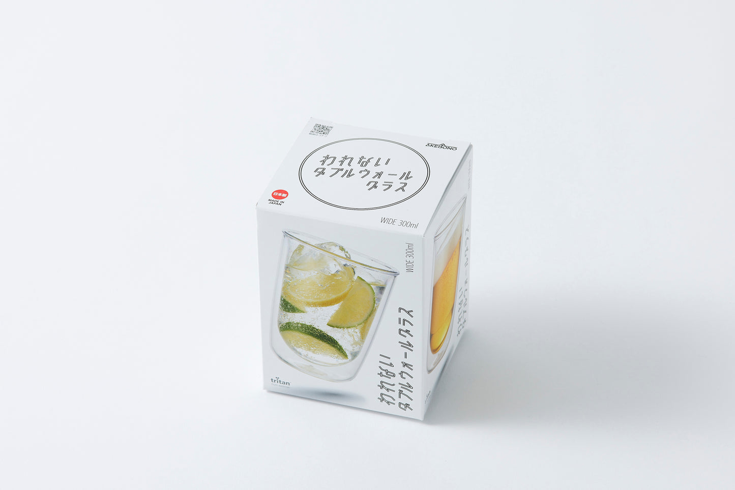 Unbreakable Double-Wall Glass Wide 300ml