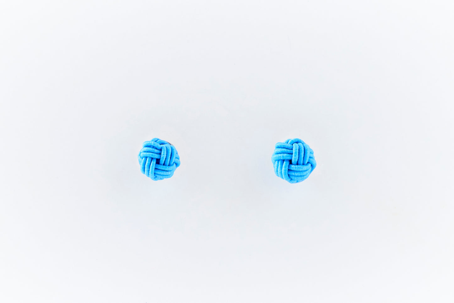 Musubi-dama | Post Pierced Earrings - Dayflower Blue