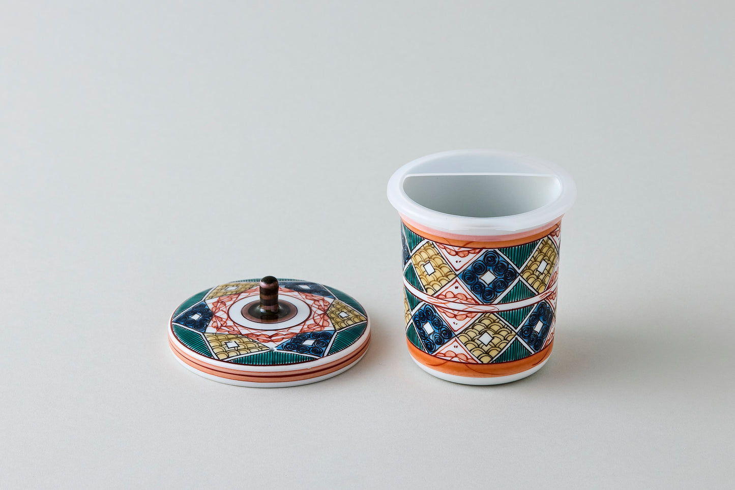 Kutani Chiroli - Ko-Kutani Diamond Motif