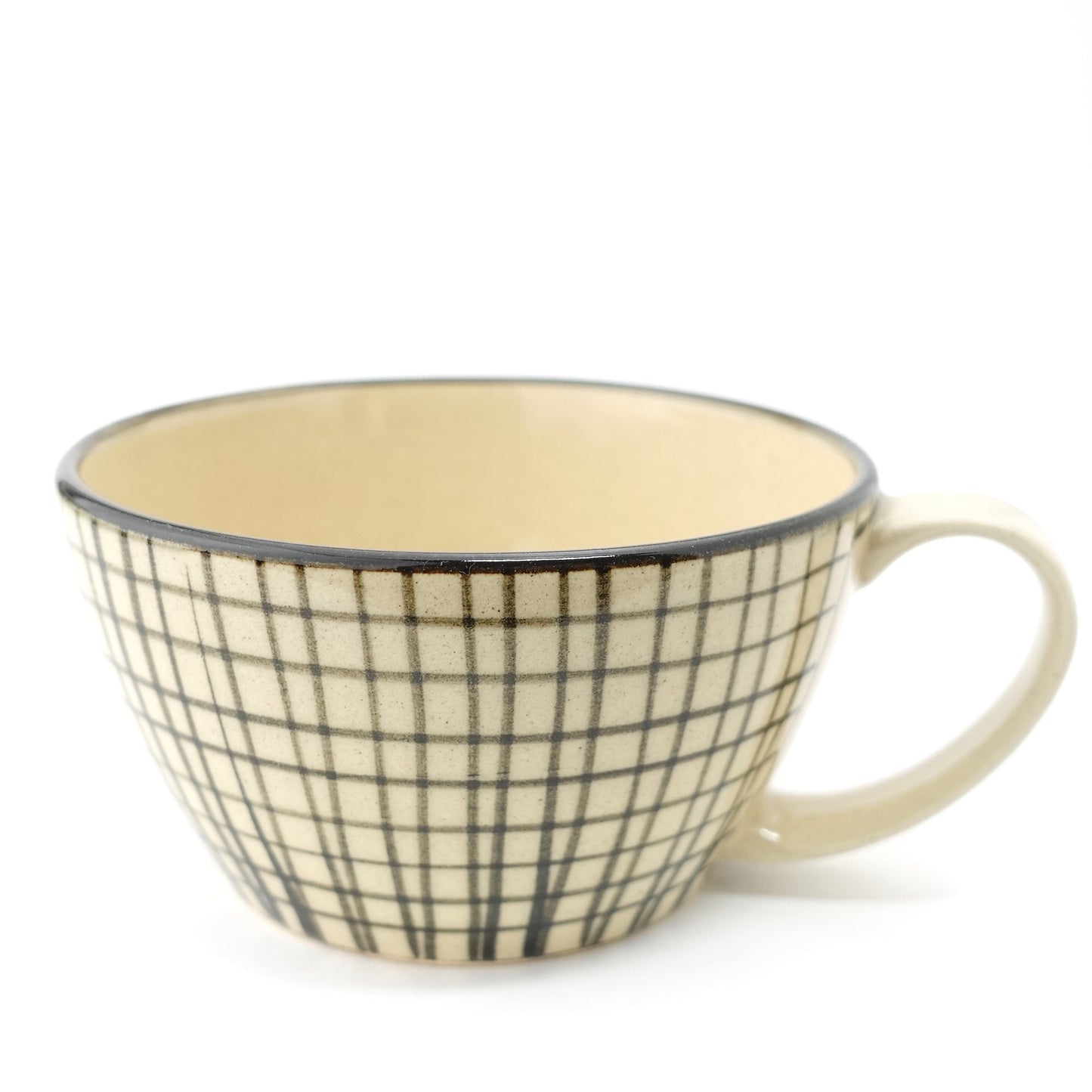 FD Lattice Soup Mug Hasami Porcelain