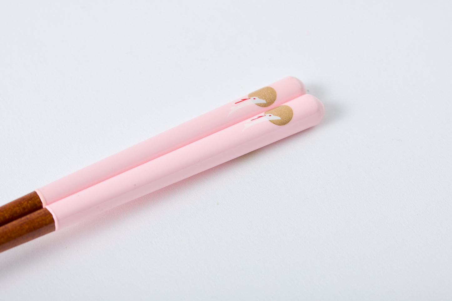Dishwasher-Safe Moon Rabbit Chopsticks Pink 16cm