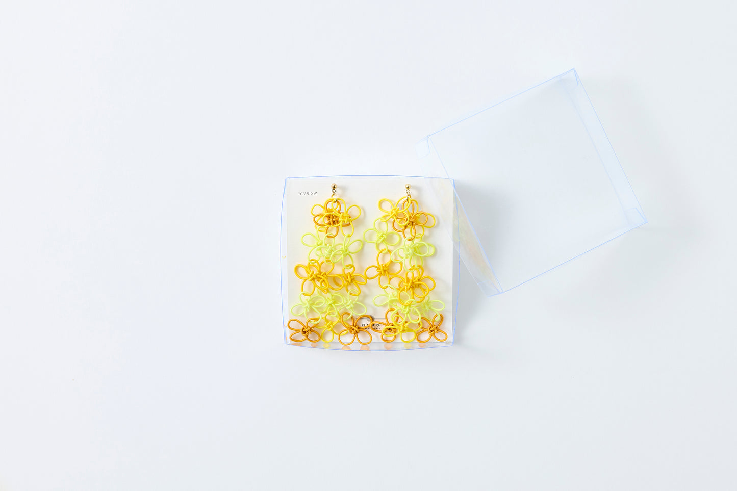 Flower Garden | Non-Pierced Earrings (Resin) - Sunlit Glow