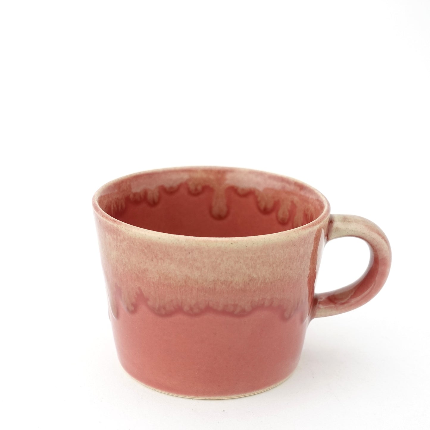 Edge Glaze Drip Cup & Saucer Hasami Porcelain