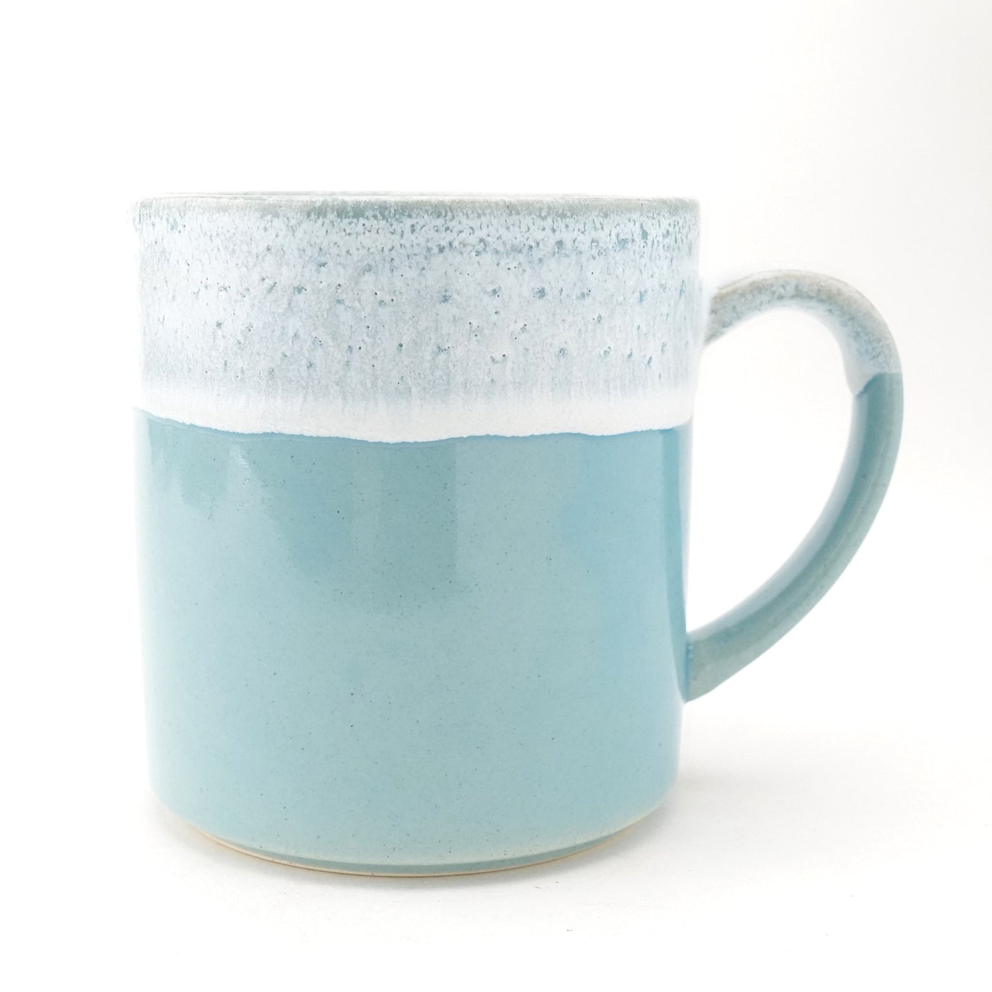 FD Blue Karatsu Drip Tall Mug Hasami Porcelain