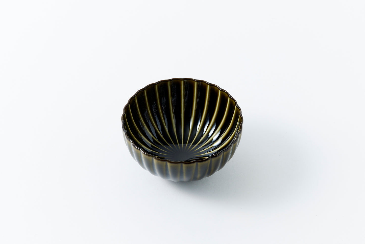 8-inch Bowl Rikyu Green