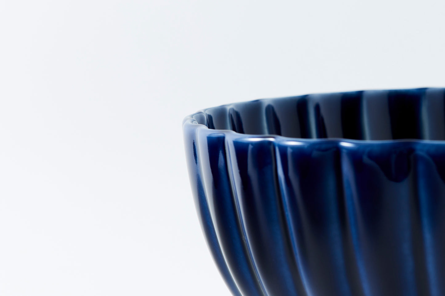8-inch Bowl Eggplant Navy Blue