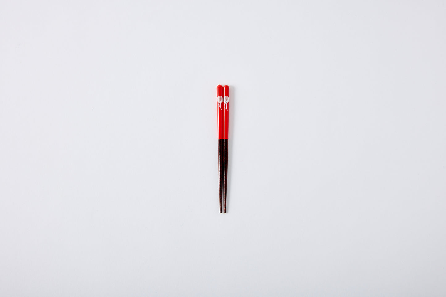 Dishwasher-Safe Moon Rabbit Chopsticks Red 14.5cm