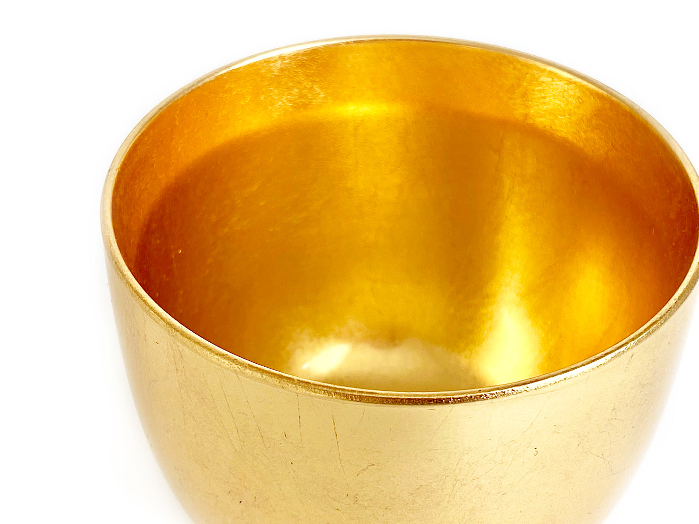 pharaoh cup 115 / gold leaf
