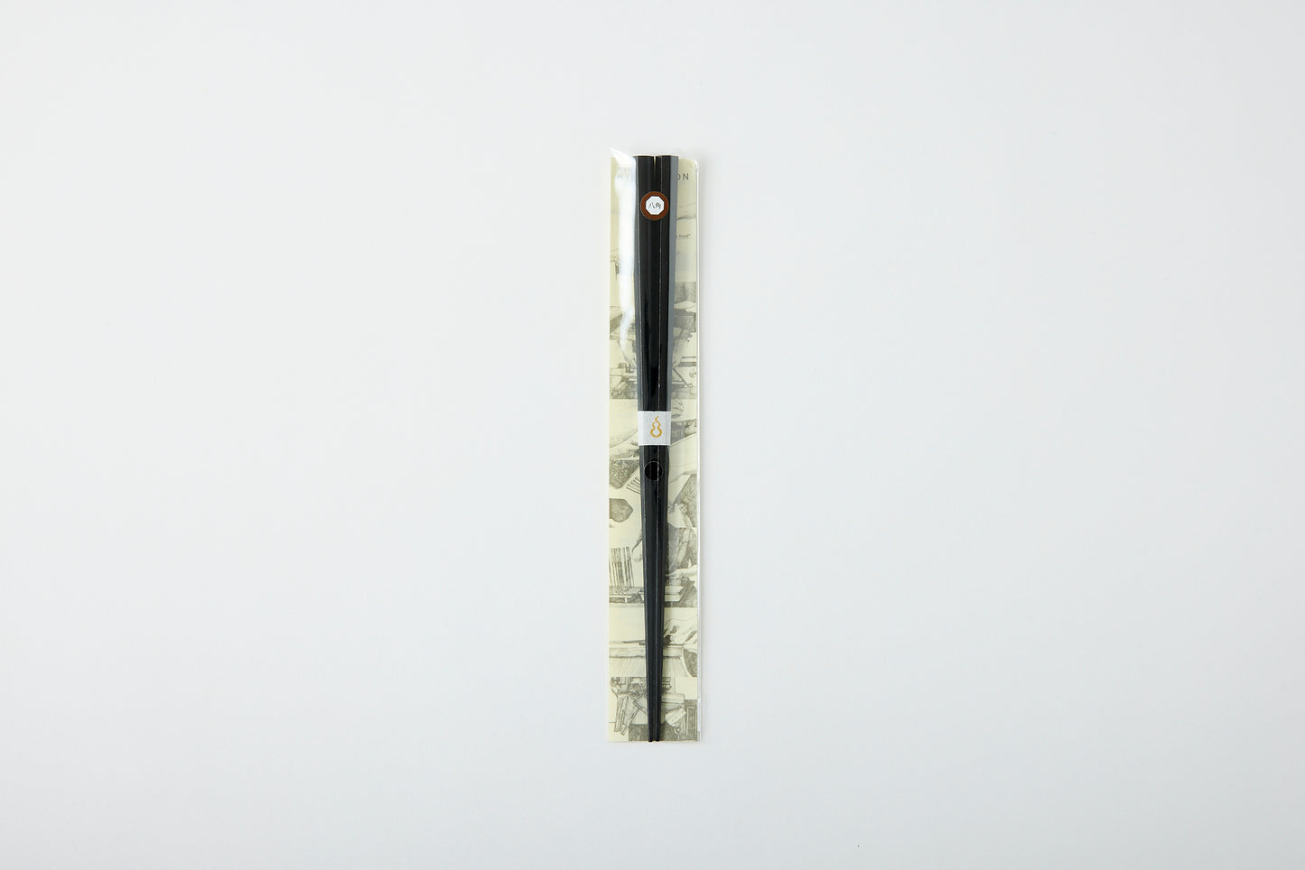 Octagonal Ebony Chopsticks Iki 25cm