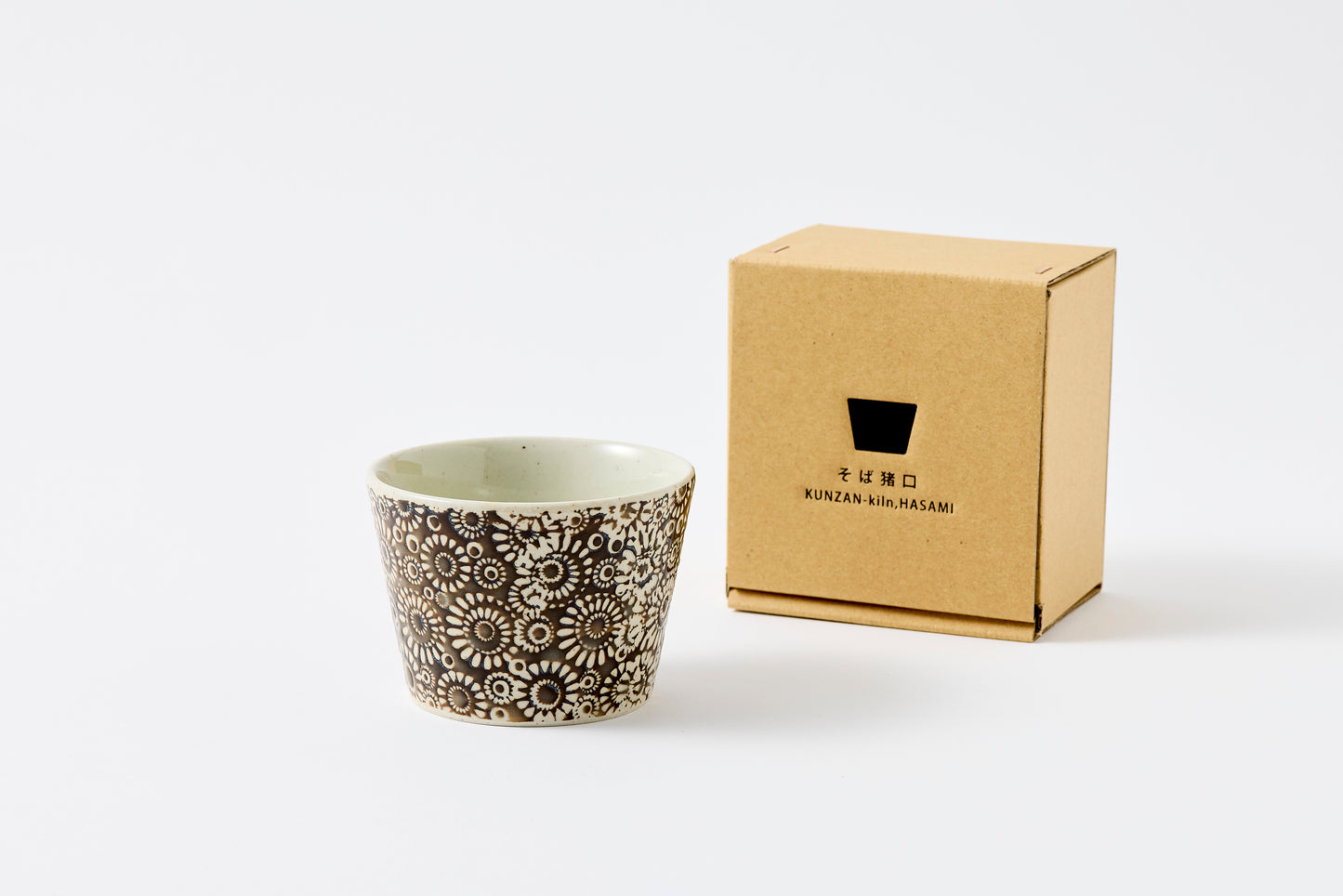 Inban HANA Sobachoko Cup Hasami Porcelain