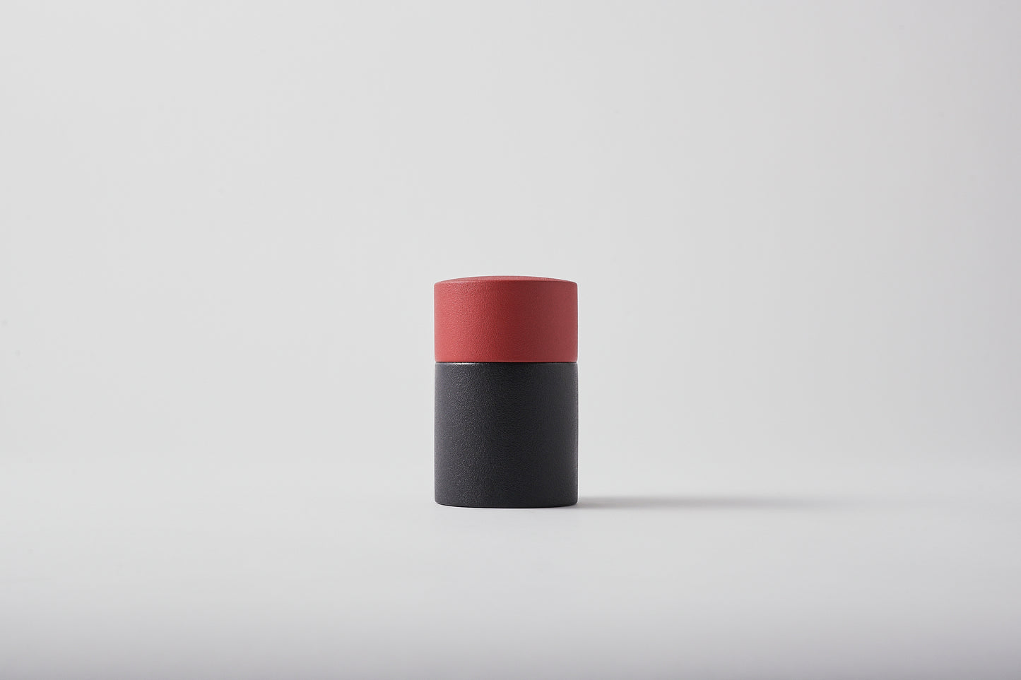 Tea Canister Vermilion Decor (Medium-Long)