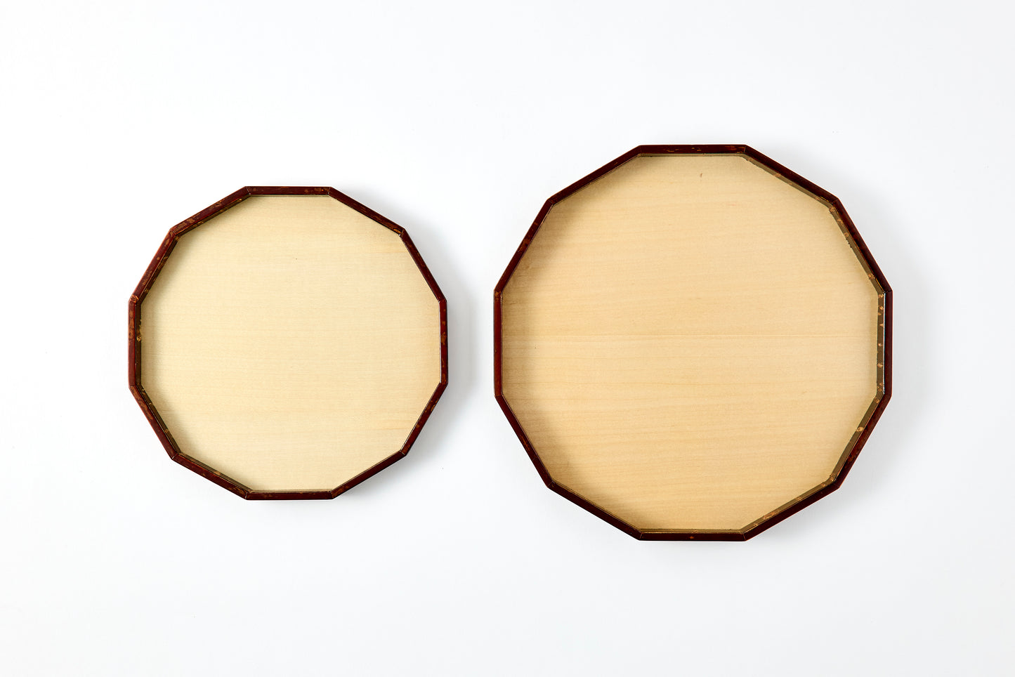 12-Sided Tray (Small) – Maple Wood