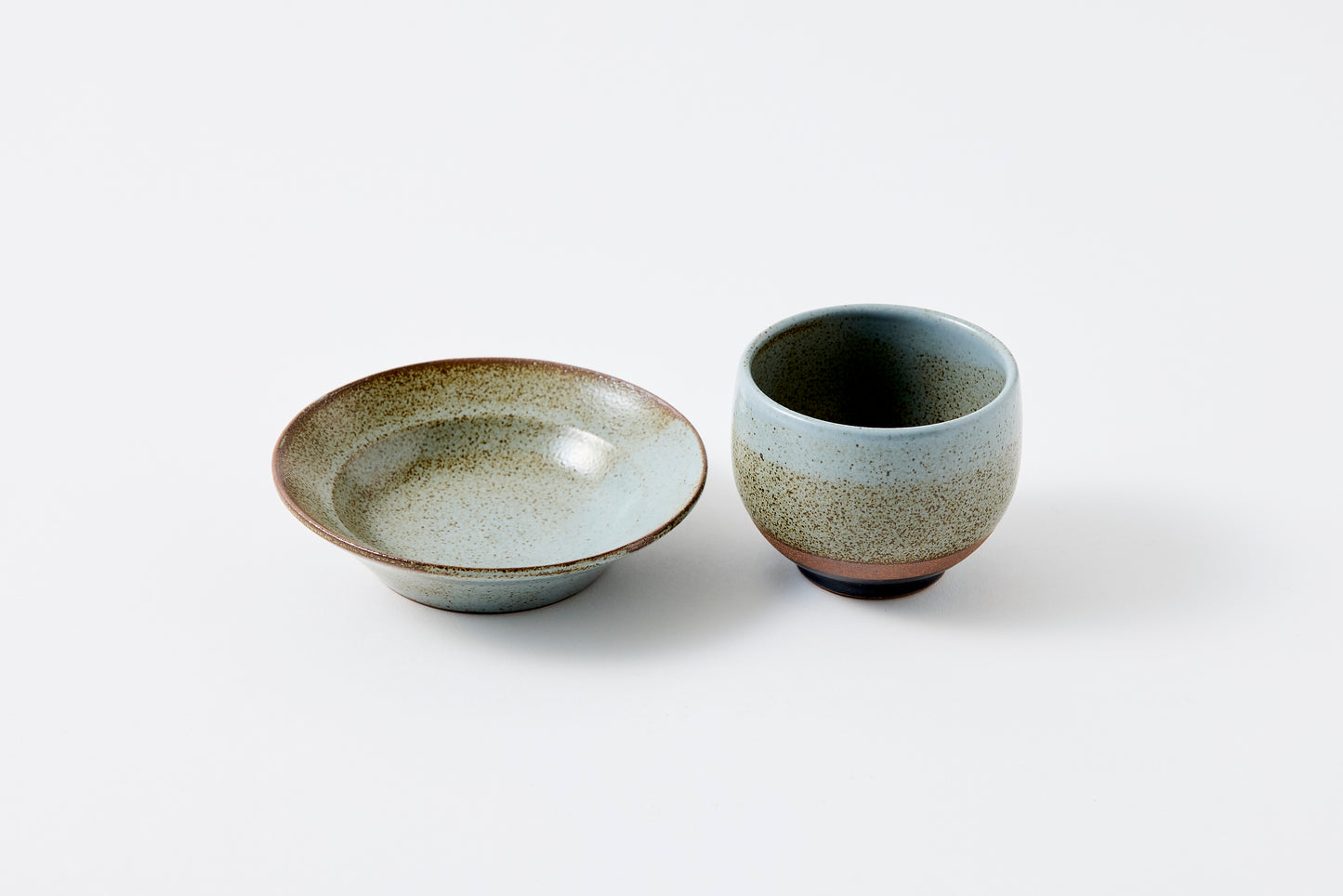 FD Nagi Sencha Teacup & Saucer Hasami Porcelain