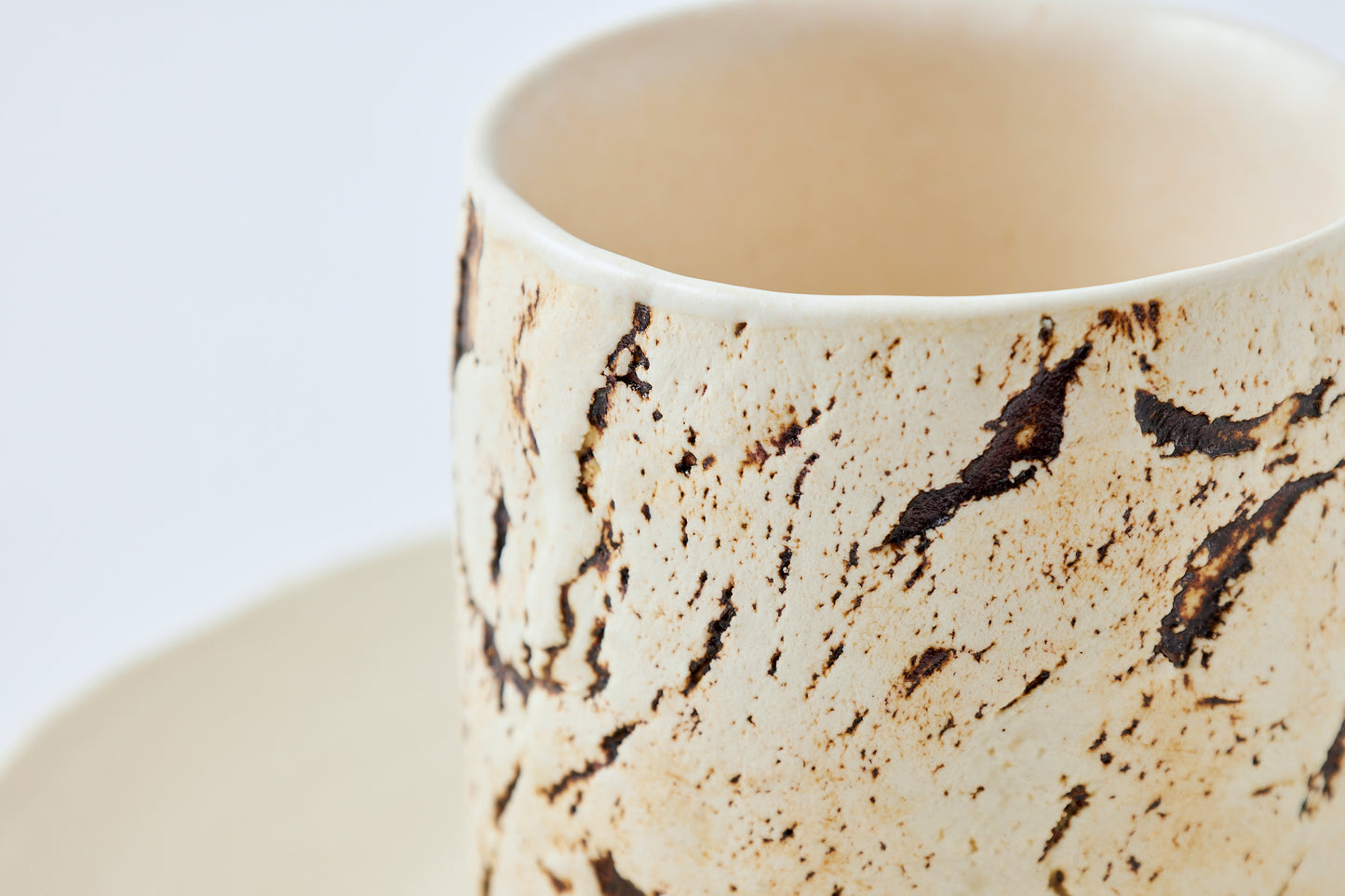 Coffee Cup & Saucer (White)