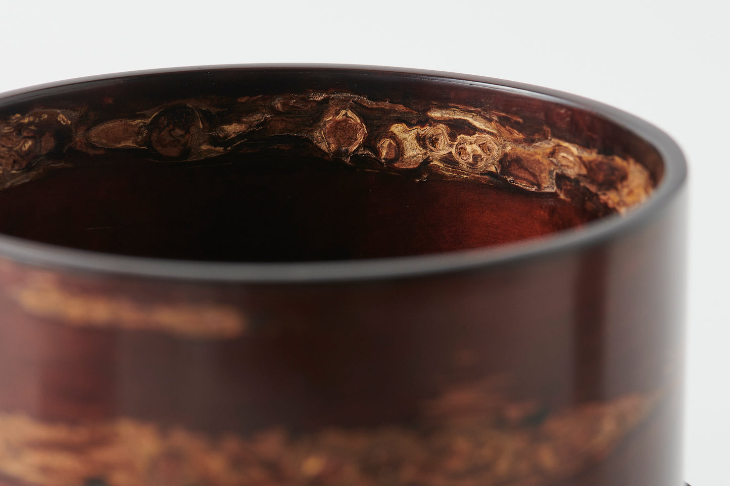 Tea Canister Oyama Sakura by Keitaro Arakawa
